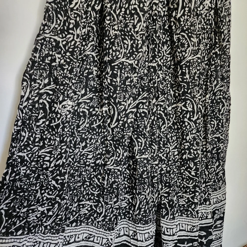 Vintage Derek Heart Boho Broomstick Midi Skirt - Picture 6 of 11